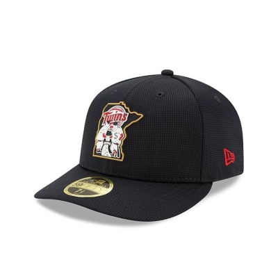 Minnesota Twins Gorra | New Era MLB Clubhouse Collection Low Profile 59fifty Fitted Cap Mexico - Azules